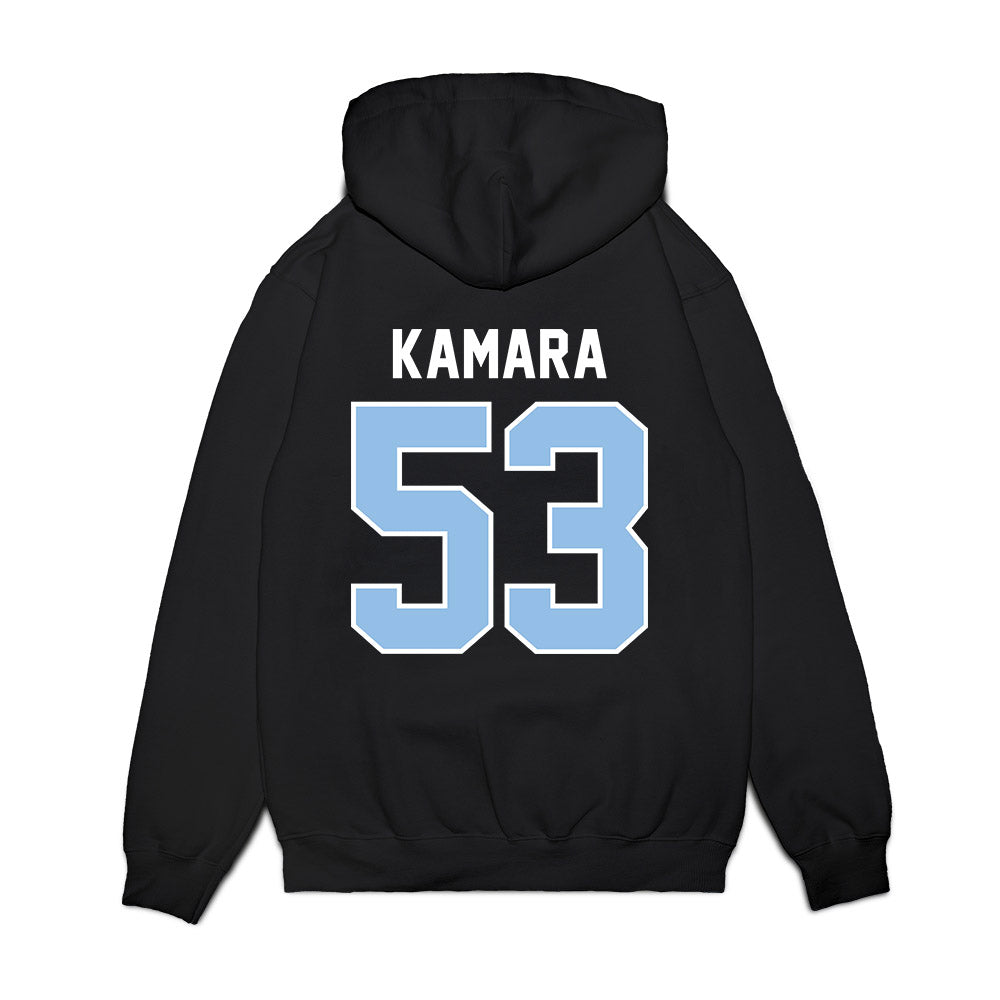 Old Dominion - NCAA Football : Idrissa Kamara - Vintage Helmet Premium Hooded Sweatshirt-1