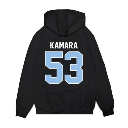 Old Dominion - NCAA Football : Idrissa Kamara - Vintage Helmet Premium Hooded Sweatshirt-1