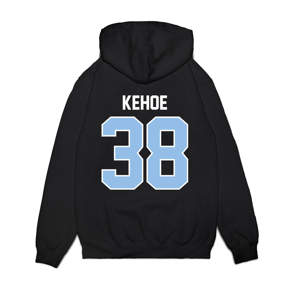 Old Dominion - NCAA Football : Landon Kehoe - Vintage Helmet Premium Hooded Sweatshirt-1