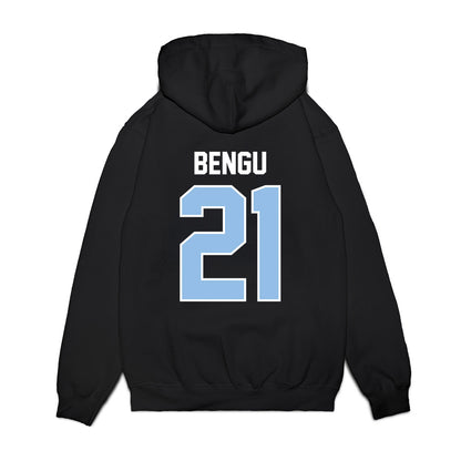 Old Dominion - NCAA Football : Steven Bengu - Vintage Helmet Premium Hooded Sweatshirt-1