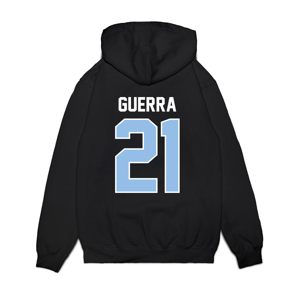 Old Dominion - NCAA Football : Eddie Guerra - Vintage Helmet Premium Hooded Sweatshirt-1