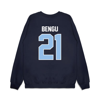 Old Dominion - NCAA Football : Steven Bengu - Vintage Helmet Premium Crewneck Sweatshirt-1