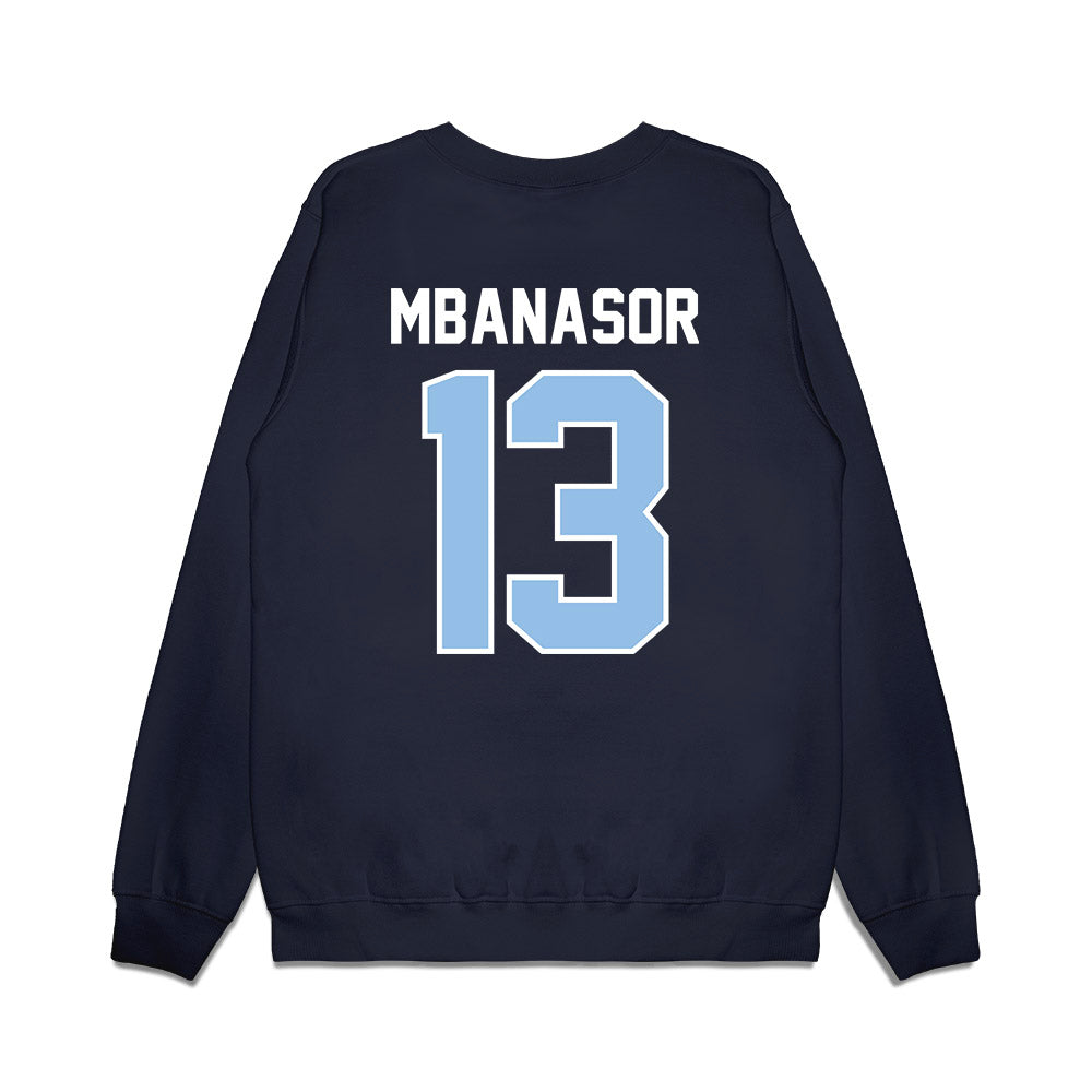 Old Dominion - NCAA Football : Sidney Mbanasor - Vintage Helmet Premium Crewneck Sweatshirt-1