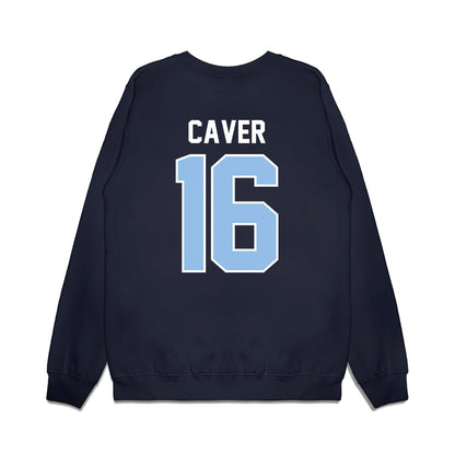 Old Dominion - NCAA Football : Trey Caver - Vintage Helmet Premium Crewneck Sweatshirt-1