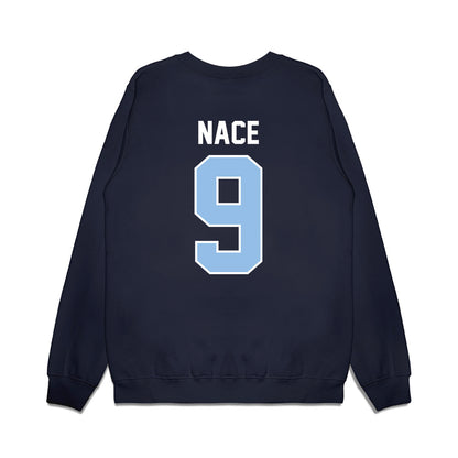Old Dominion - NCAA Football : Brooklyn Nace - Vintage Helmet Premium Crewneck Sweatshirt-1