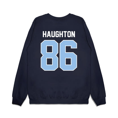 Old Dominion - NCAA Football : Leon Haughton - Vintage Helmet Premium Crewneck Sweatshirt-1