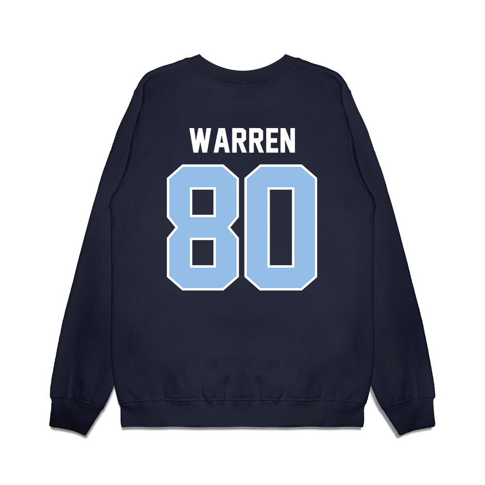 Old Dominion - NCAA Football : Chris Warren - Vintage Helmet Premium Crewneck Sweatshirt-1