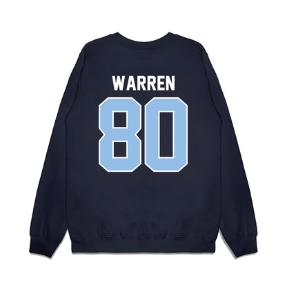 Old Dominion - NCAA Football : Christopher Warren - Vintage Helmet Premium Crewneck Sweatshirt-1