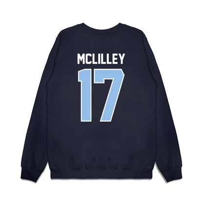 Old Dominion - NCAA Football : Crystal McLilley - Vintage Helmet Premium Crewneck Sweatshirt-1