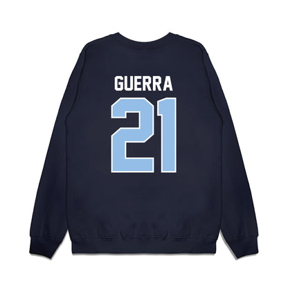 Old Dominion - NCAA Football : Eddie Guerra - Vintage Helmet Premium Crewneck Sweatshirt-1