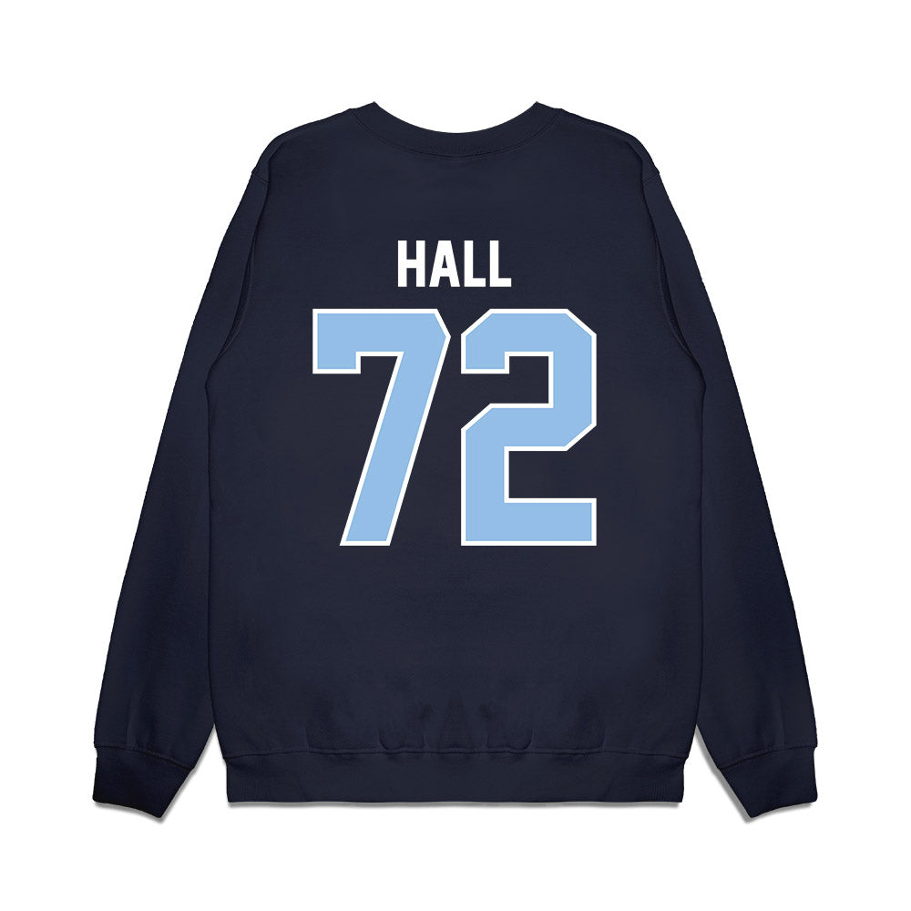Old Dominion - NCAA Football : Kendrick Hall - Vintage Helmet Premium Crewneck Sweatshirt-1