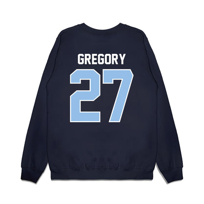 Old Dominion - NCAA Football : Kingston Gregory - Vintage Helmet Premium Crewneck Sweatshirt-1