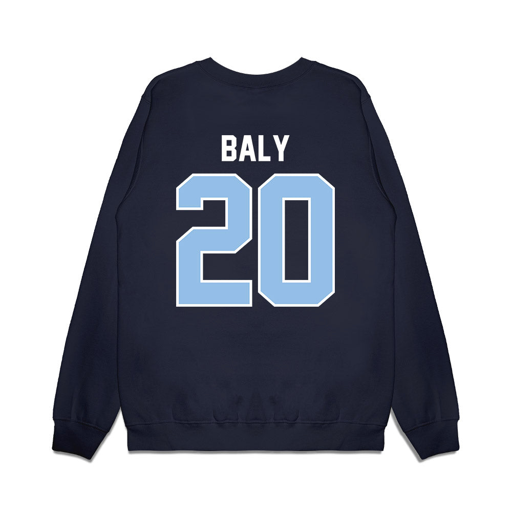 Old Dominion - NCAA Football : Jivan Baly - Vintage Helmet Premium Crewneck Sweatshirt-1