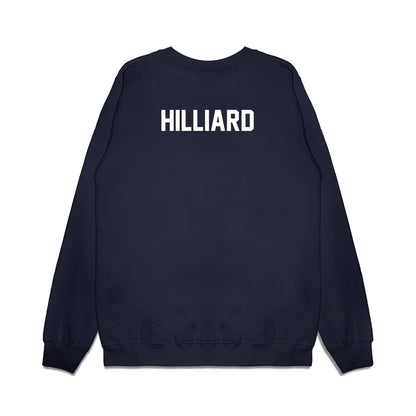 Old Dominion - NCAA Football : Chris Hilliard - Vintage Helmet Premium Crewneck Sweatshirt-1