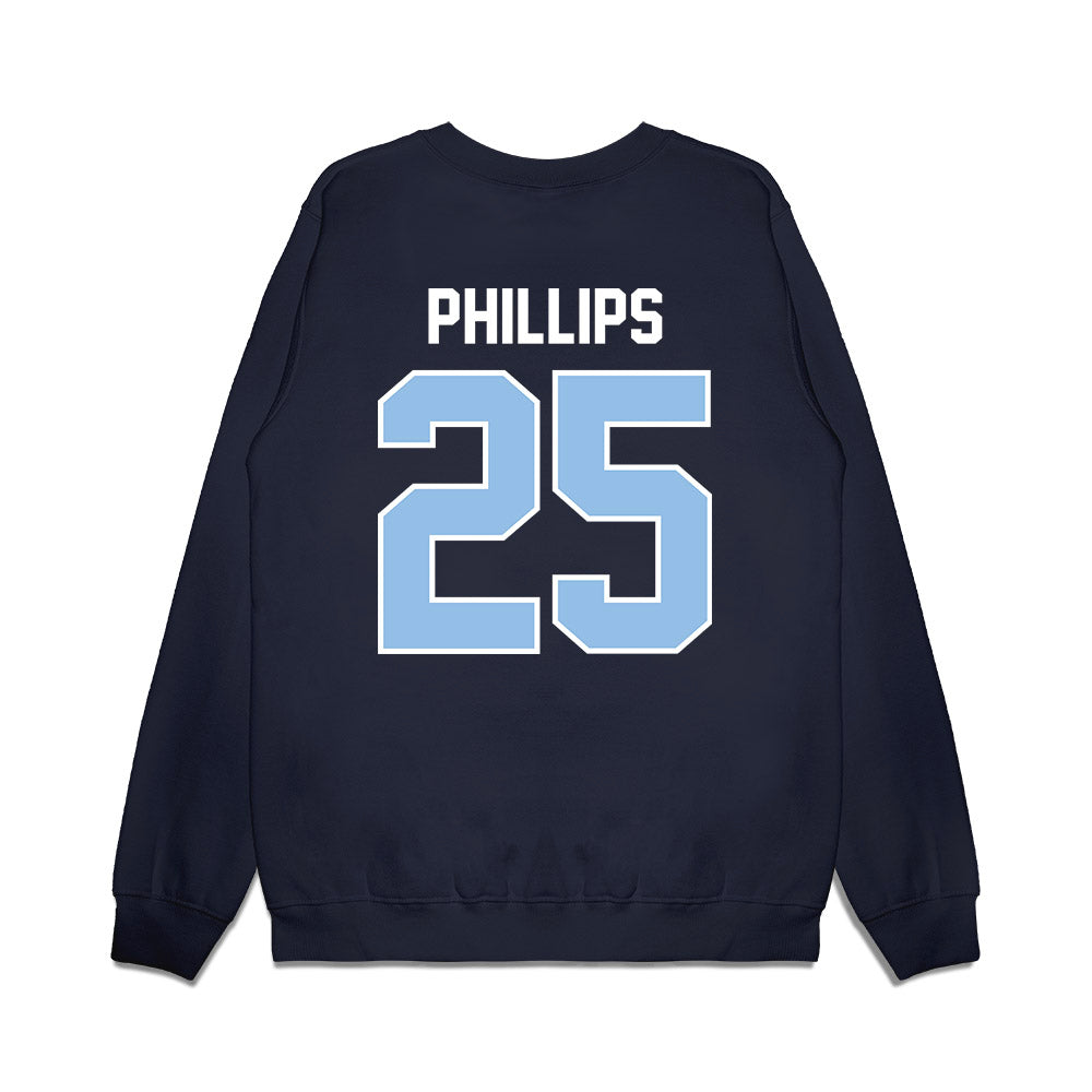 Old Dominion - NCAA Football : Will Phillips - Vintage Helmet Premium Crewneck Sweatshirt-1