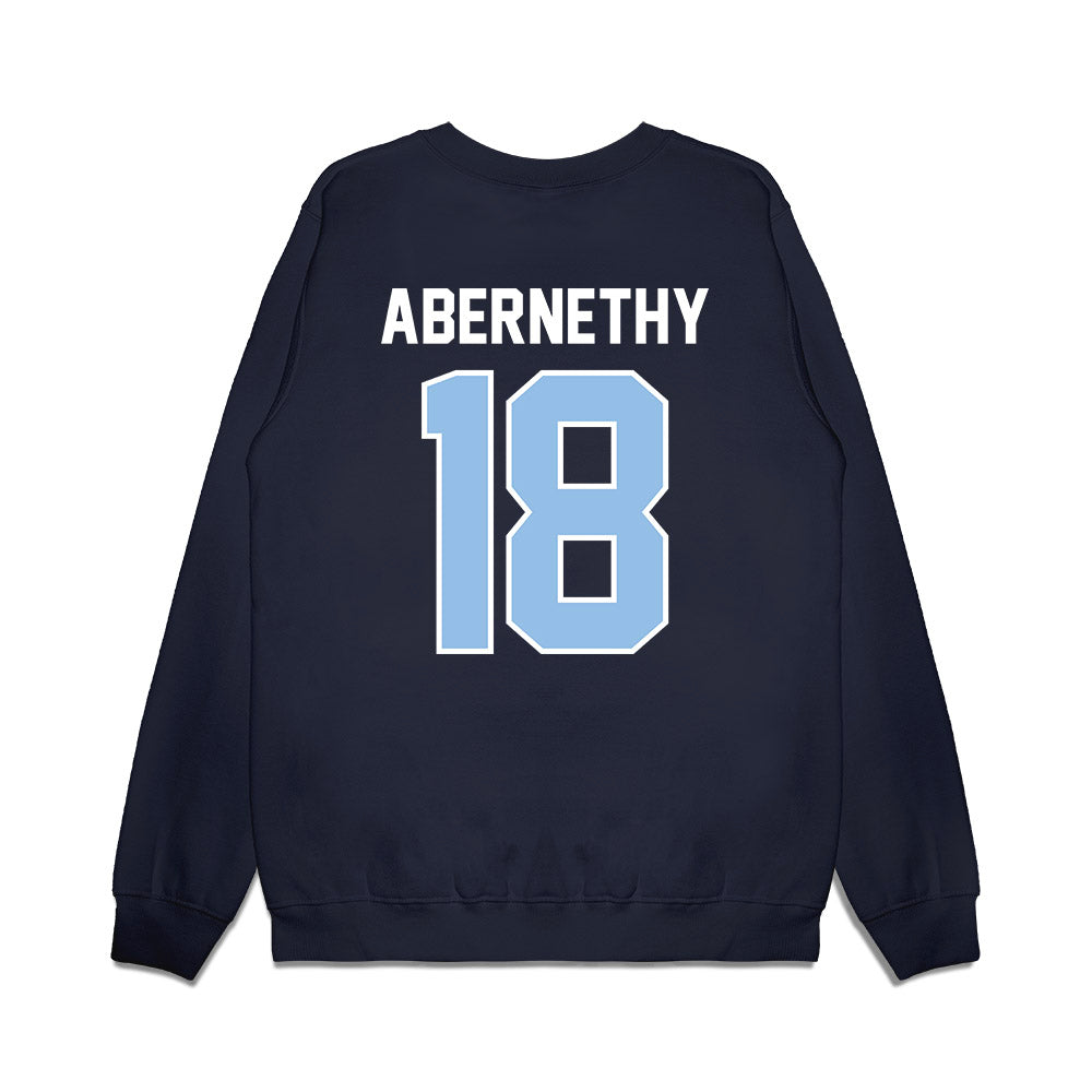 Old Dominion - NCAA Football : Landen Abernethy - Vintage Helmet Premium Crewneck Sweatshirt-1