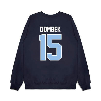 Old Dominion - NCAA Football : Gabe Dombek - Vintage Helmet Premium Crewneck Sweatshirt-1