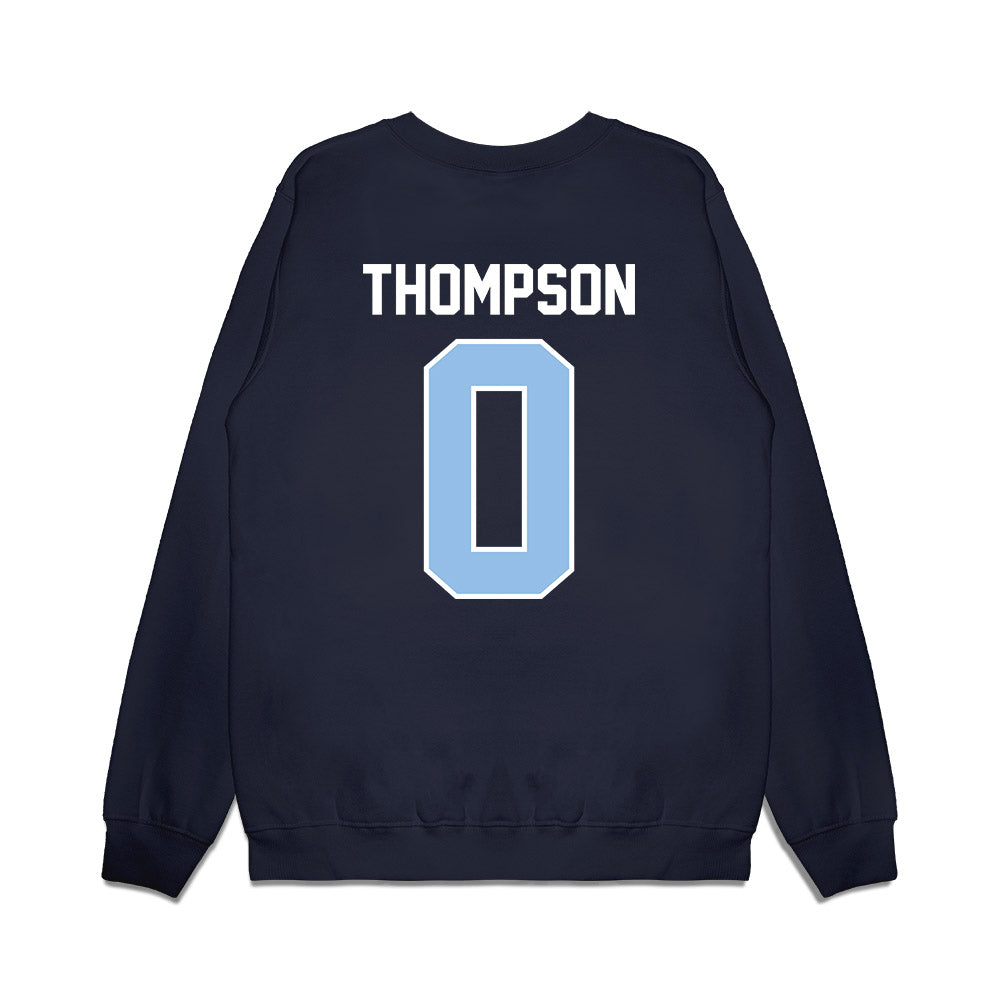 Old Dominion - NCAA Football : Mario Thompson - Vintage Helmet Premium Crewneck Sweatshirt-1