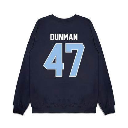 Old Dominion - NCAA Football : Ashten Dunman - Vintage Helmet Premium Crewneck Sweatshirt-1