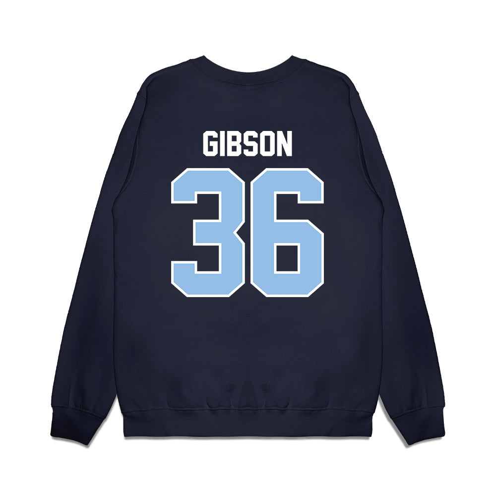 Old Dominion - NCAA Football : Javen Gibson - Vintage Helmet Premium Crewneck Sweatshirt-1