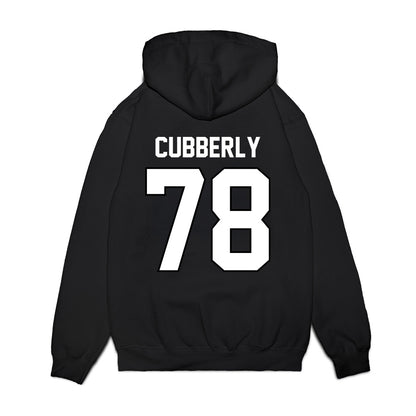 Wisconsin - NCAA Football : Colin Cubberly - Vintage Helmet Premium Hooded Sweatshirt-1