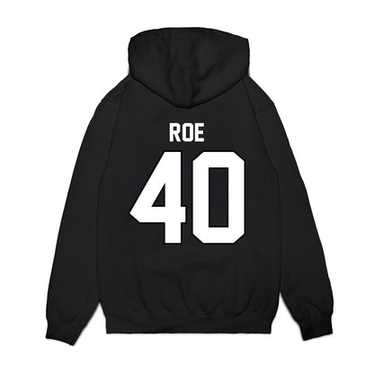 Wisconsin - NCAA Football : James Roe - Vintage Helmet Premium Hooded Sweatshirt-1