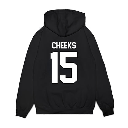 Wisconsin - NCAA Football : Sebastian Cheeks - Vintage Helmet Premium Hooded Sweatshirt-1