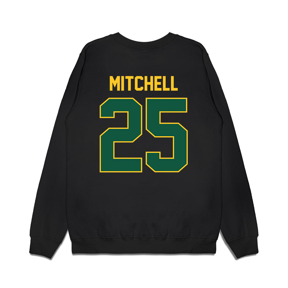 NDSU - NCAA Football : Myles Mitchell - Vintage Helmet Premium Crewneck Sweatshirt-1