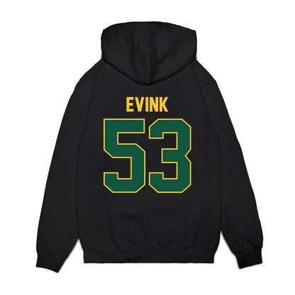 NDSU - NCAA Football : Chase Evink - Vintage Helmet Premium Hooded Sweatshirt-1