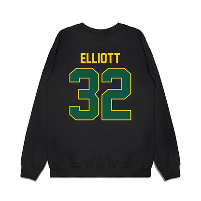 NDSU - NCAA Football : Alex Elliott - Vintage Helmet Premium Crewneck Sweatshirt-1