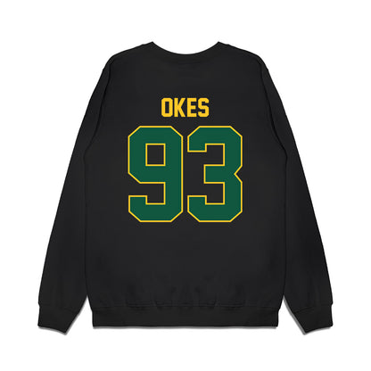 NDSU - NCAA Football : Anthony Okes - Vintage Helmet Premium Crewneck Sweatshirt-1