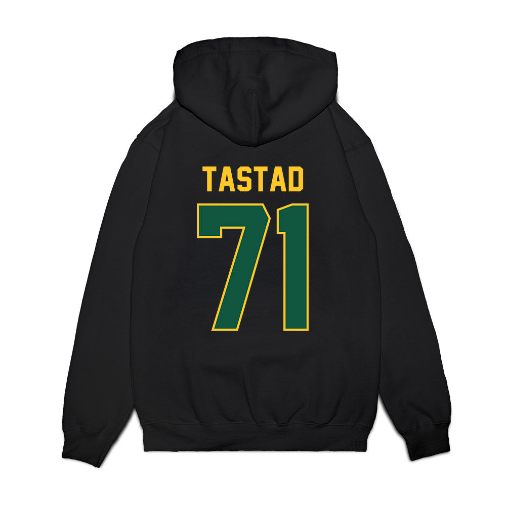 NDSU - NCAA Football : Nate Tastad - Vintage Helmet Premium Hooded Sweatshirt-1