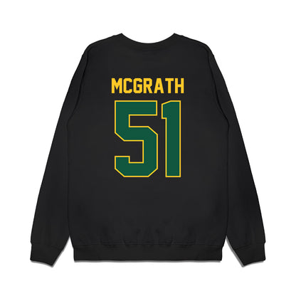 NDSU - NCAA Football : Caleb McGrath - Vintage Helmet Premium Crewneck Sweatshirt-1