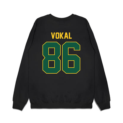 NDSU - NCAA Football : Dylan Vokal - Vintage Helmet Premium Crewneck Sweatshirt-1
