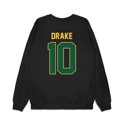 NDSU - NCAA Football : Trey Drake - Vintage Helmet Premium Crewneck Sweatshirt-1