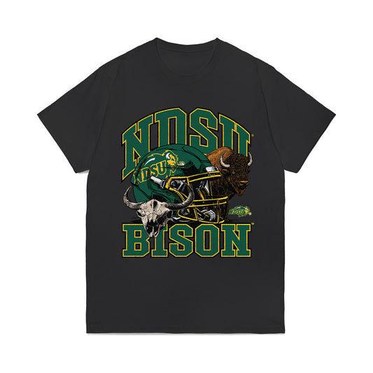 NDSU - NCAA Football : Ryan Babatz - Vintage Helmet Comfort Colors T-Shirt-0