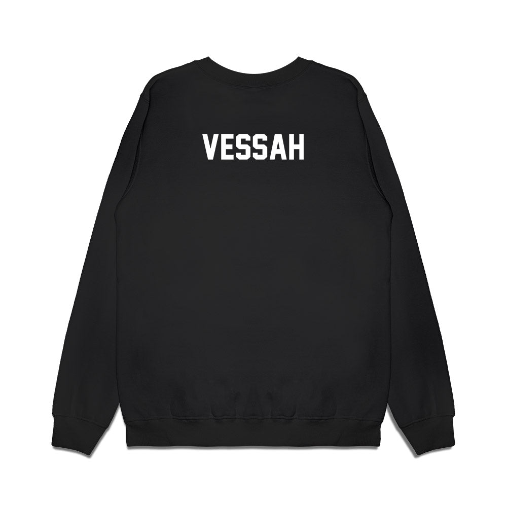 Buffalo - NCAA Football : Sedrick Vessah - Vintage Helmet Premium Crewneck Sweatshirt-1