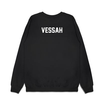 Buffalo - NCAA Football : Sedrick Vessah - Vintage Helmet Premium Crewneck Sweatshirt-1