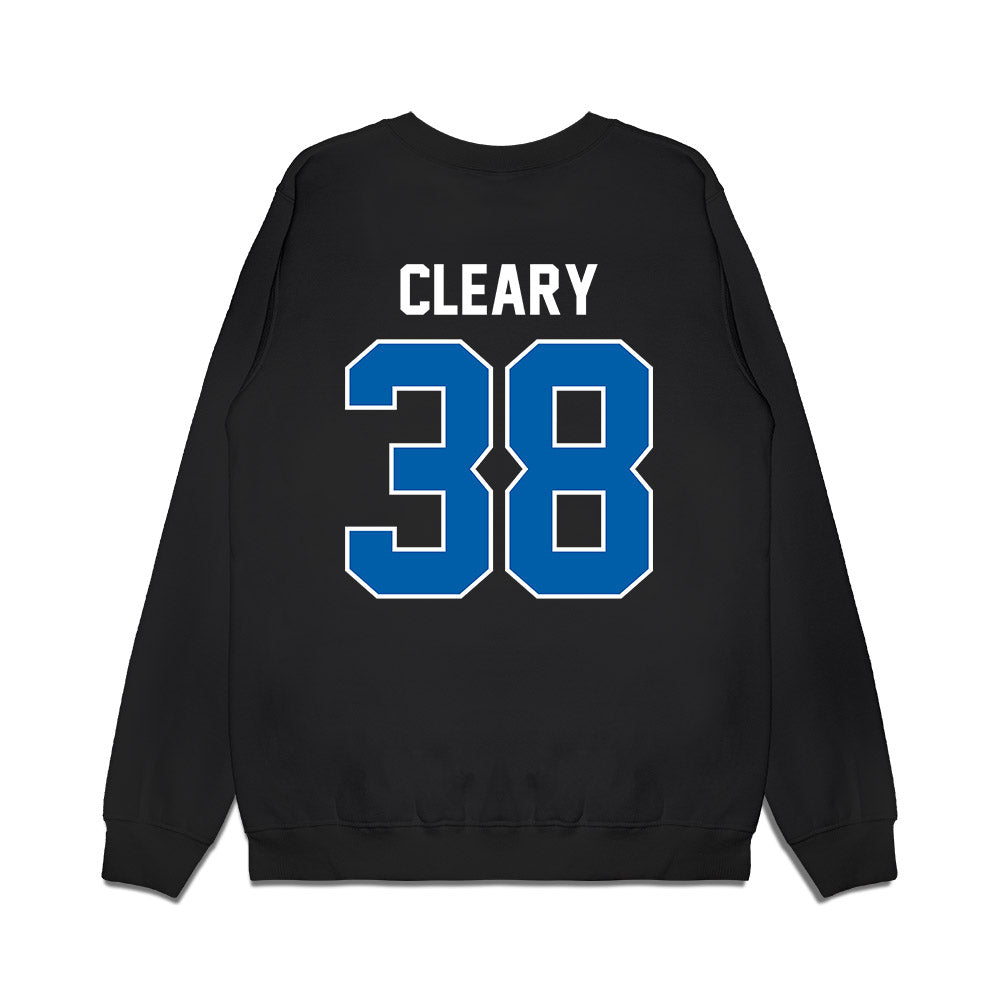 Buffalo - NCAA Football : Dylan Cleary - Vintage Helmet Premium Crewneck Sweatshirt-1