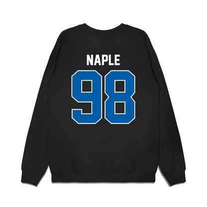 Buffalo - NCAA Football : Mason Naple - Vintage Helmet Premium Crewneck Sweatshirt-1