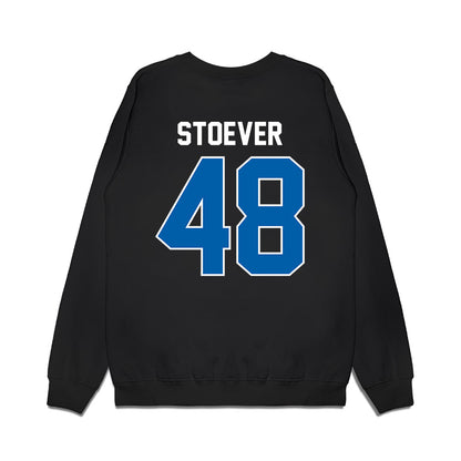 Buffalo - NCAA Football : Joseph Stoever - Vintage Helmet Premium Crewneck Sweatshirt-1