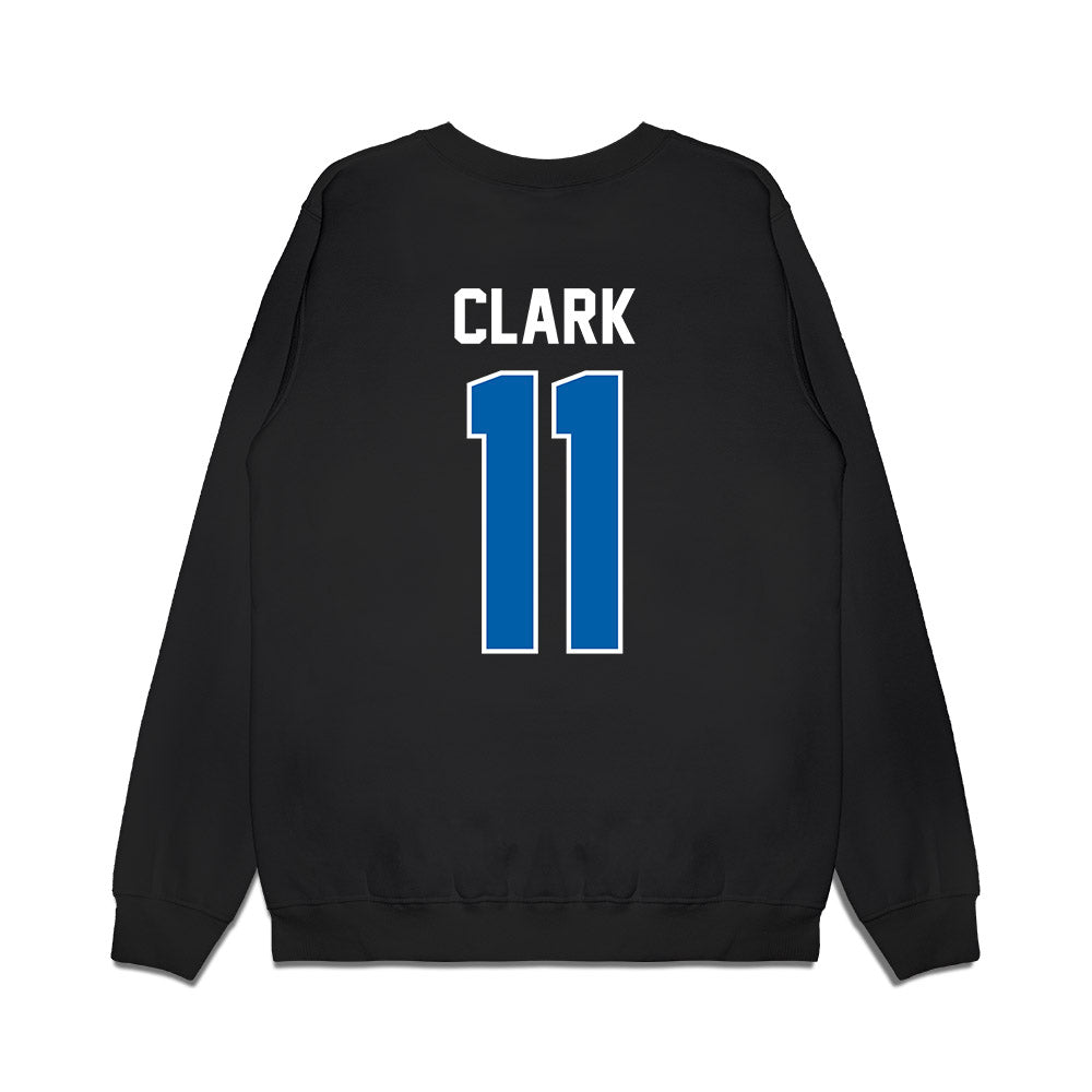 Buffalo - NCAA Football : William Clark - Vintage Helmet Premium Crewneck Sweatshirt-1