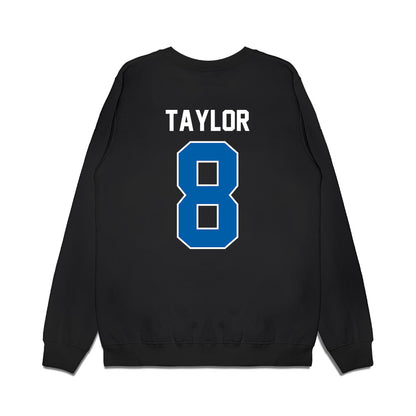 Buffalo - NCAA Football : Ramari Taylor - Vintage Helmet Premium Crewneck Sweatshirt-1