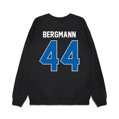 Buffalo - NCAA Football : Zach Bergmann - Vintage Helmet Premium Crewneck Sweatshirt-1