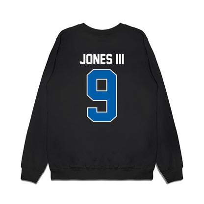 Buffalo - NCAA Football : Trey Jones III - Vintage Helmet Premium Crewneck Sweatshirt-1