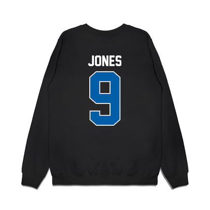 Buffalo - NCAA Football : Trey Jones - Vintage Helmet Premium Crewneck Sweatshirt-1