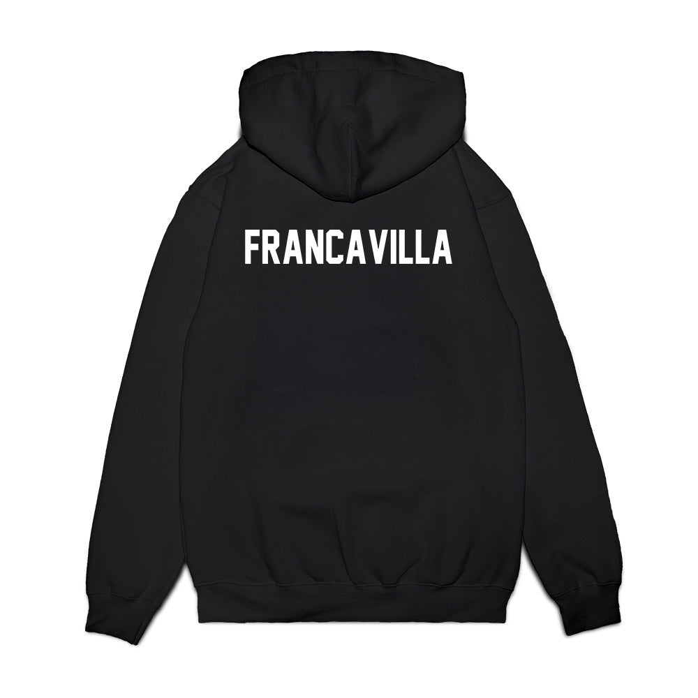 Buffalo - NCAA Football : Nino Francavilla - Vintage Helmet Premium Hooded Sweatshirt-1