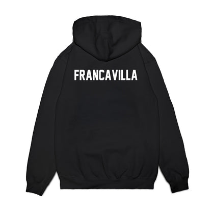 Buffalo - NCAA Football : Nino Francavilla - Vintage Helmet Premium Hooded Sweatshirt-1