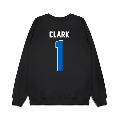 Buffalo - NCAA Football : Aaron Clark - Vintage Helmet Premium Crewneck Sweatshirt-1
