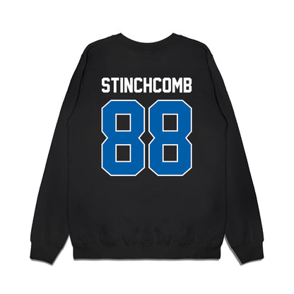 Buffalo - NCAA Football : Rex Stinchcomb - Vintage Helmet Premium Crewneck Sweatshirt-1